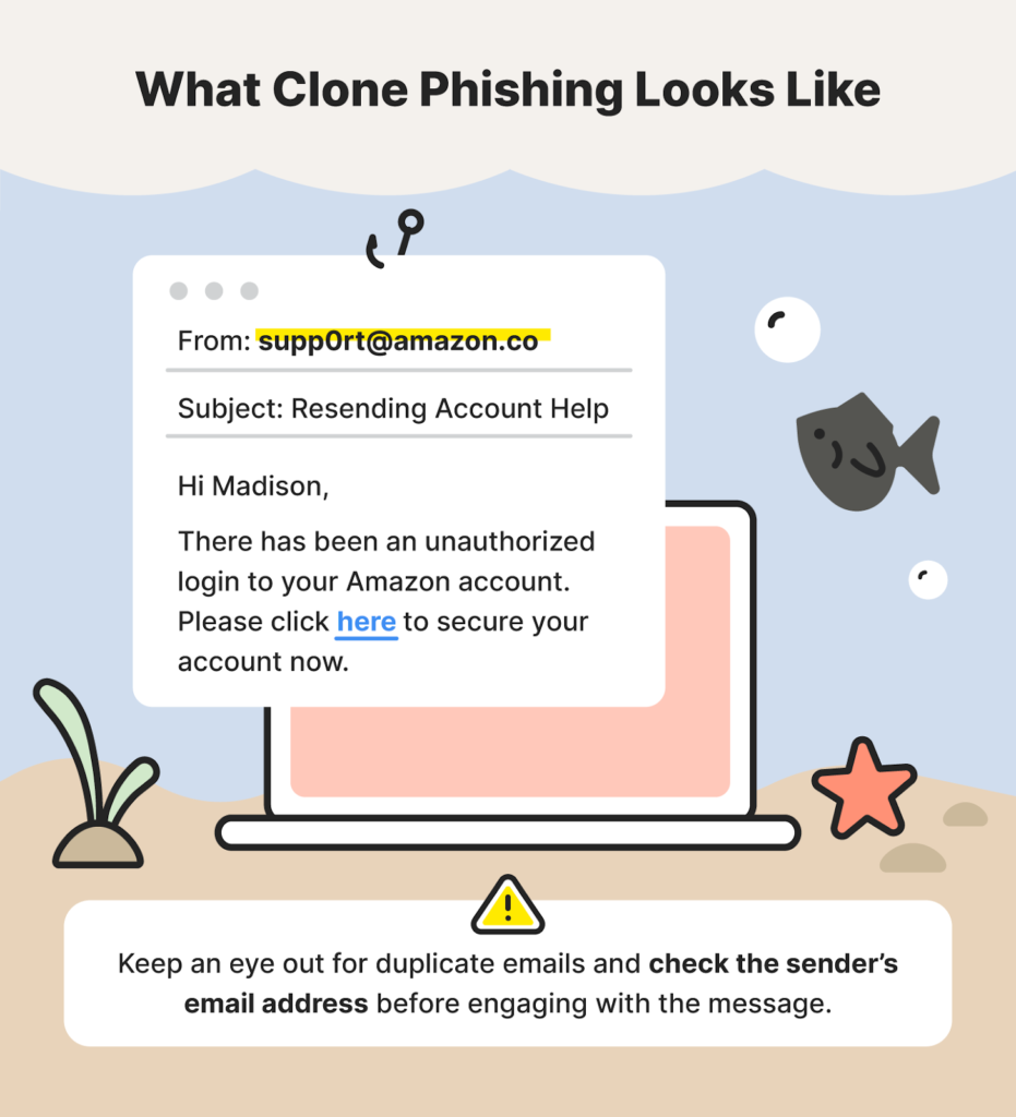 20 types of phishing attacks + phishing examples - Norton